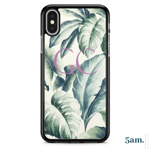 Palm Print Initials Personalised Case