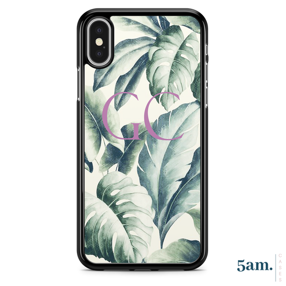 Palm Print Initials Personalised Case