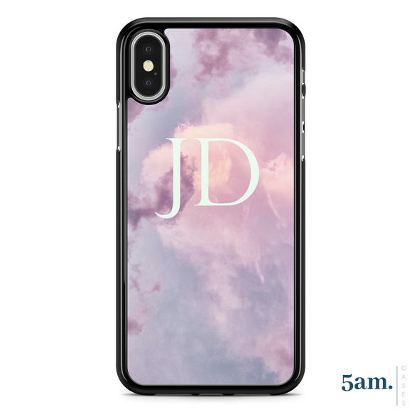 Pink Sky Initials Personalised Case