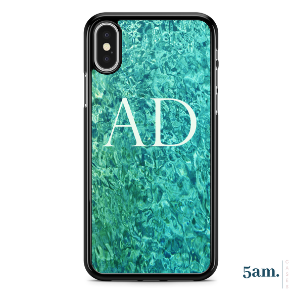 Water Initials Personalised Case